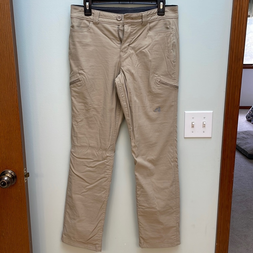 Eddie Bauer fleece lined pants.